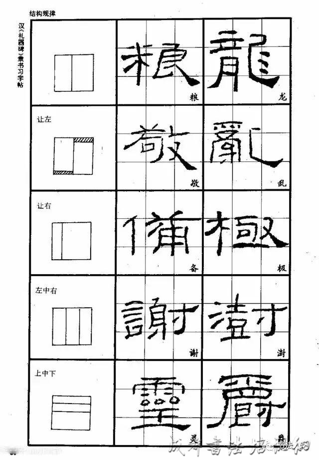 汉碑三杰——《礼器碑》技法通解