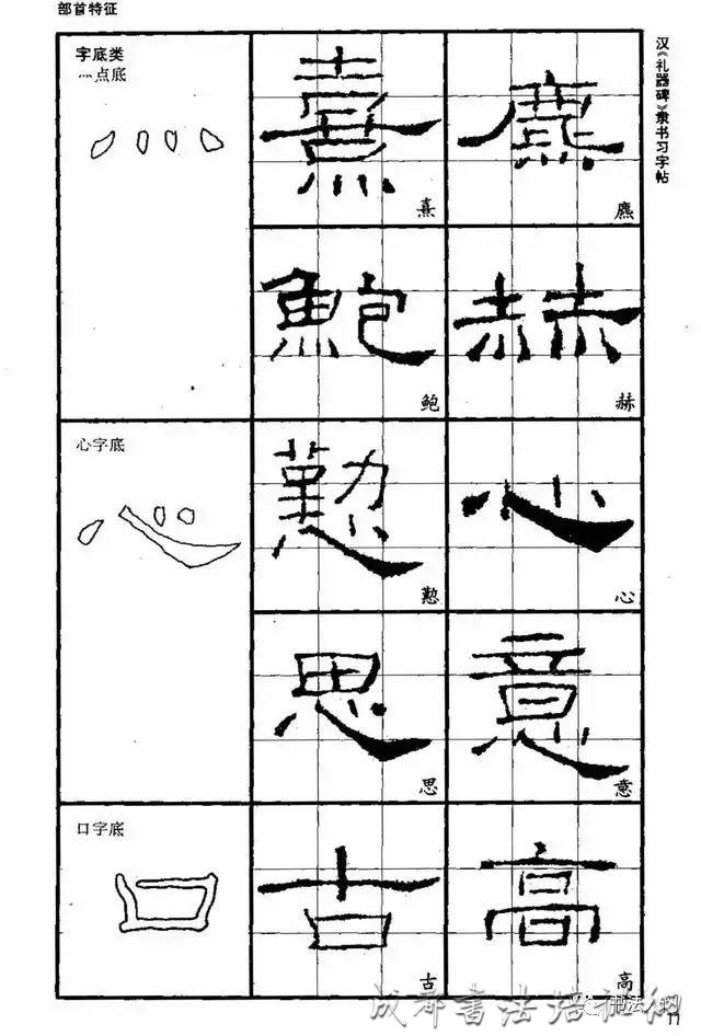 汉碑三杰——《礼器碑》技法通解